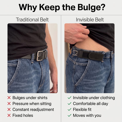 Buckle-Free Invisible Elastic Belt